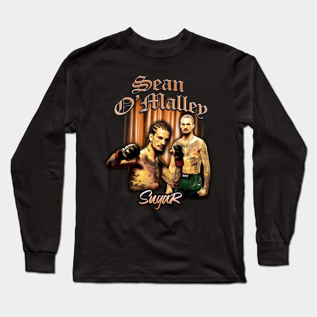 Sean O'malley Long Sleeve T-Shirt by Dewo Sadewo